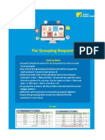 Grouping Change Format