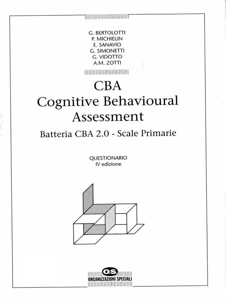CBA 2.0 - Scale PrimarieR | PDF