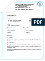 Informe 2. Determinacion de Humedad y Cenizas.