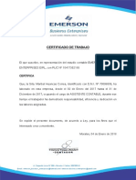 certificado maribel Huancas Correa
