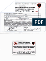 Certificacion Bomberos - Urologia