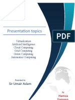 Presentation Topics: Sir Umair Aslam