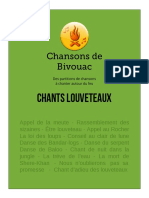 Chansons de Bivouac Chants Louveteaux
