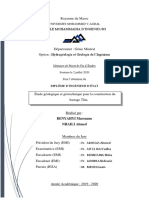 9-Etude Géologique Et Géotechnique Pour La Construction Du Barrage Tlita