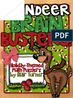 Holiday-Themed Math Puzzlers: by Blair Turner