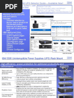 New, Easy To Use IBM UPS Selector Guide - Available Now!