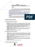 PARÁMETROS DE LAS OBRAS PARA LA CONVOCATORIA