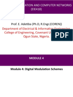 Data Communication and Computer Networks (EIE418) : Prof. E. Adetiba (PH.D, R.Engr. (COREN) )