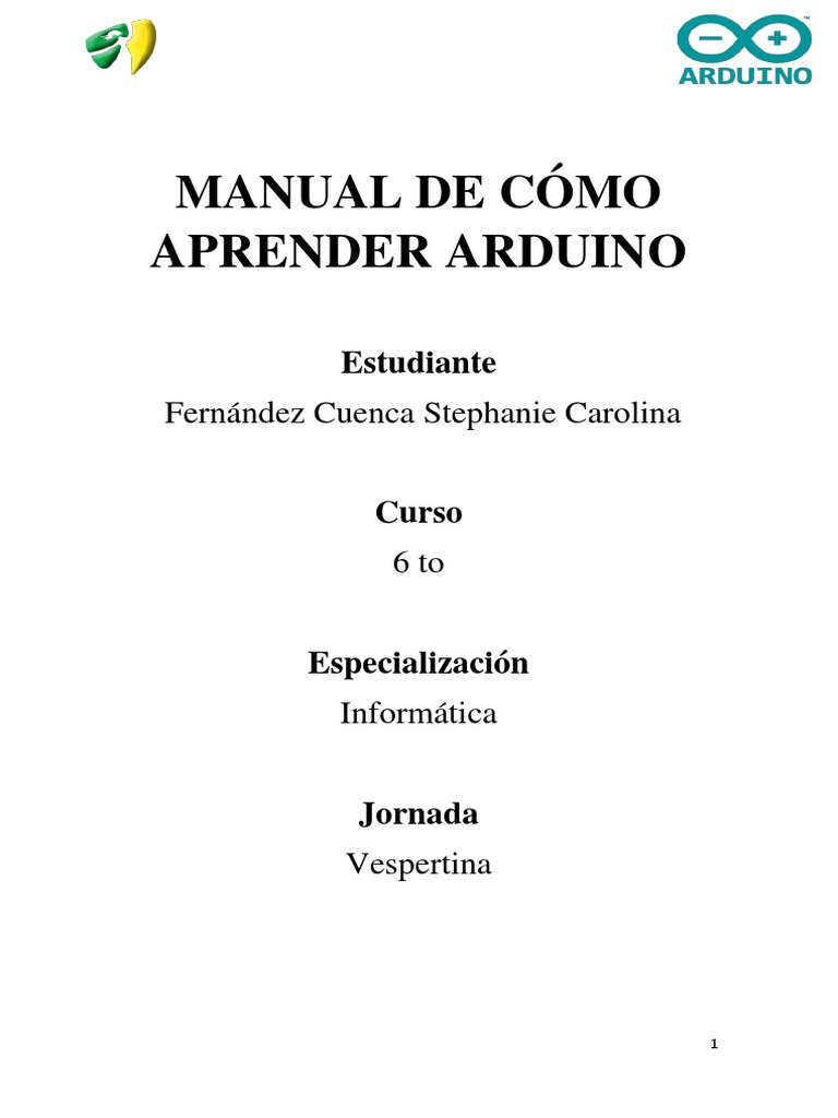 Manual para Aprender Arduino Fácilmente | PDF | Arduino | Software