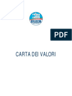 Carta Valori Forza Italia Elezioni Politiche 2008