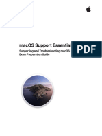 Macos Support Essentials 10 15 Exam Preparation Guide