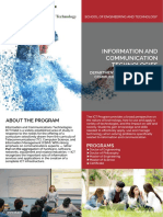 Information and Communication Technologies: About The Program