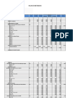 Formato de Metrado de Aceros