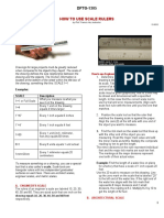 How to use scale rulers