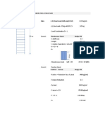 Manual Check of Ladder Steel Structure