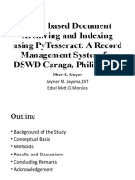 Ocr Based Document Archiving and Indexing Using Pytesseract: A Record Management System For DSWD Caraga, Philippines