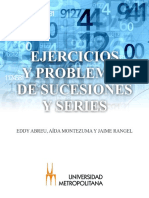 Ejercicios y Problemas de Sucesiones y Series