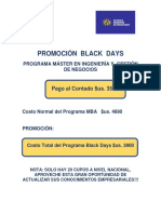 PROMOCIÓN BLACK DAYS