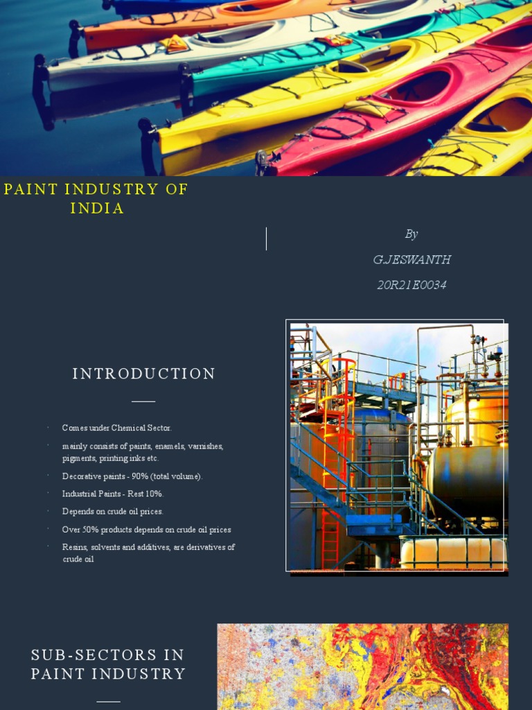 Paint Industry PDF Paint Varnish