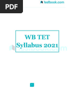 WB Tet Syllabus 2021: Useful Links