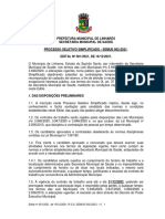 Processo seletivo SEMUS Linhares 2022 oferta vagas saúde
