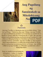 Grade 10 Ang Pagsilang NG Sansinukob Sa Mitolohiyang Nordiko (Autosaved)