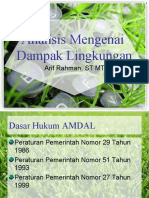 Analisis Mengenai Dampak Lingkungan