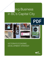 Growing Business in BC'S Capital City: Victoria'S Economic Development Strategy