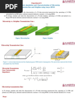Exp 8 MicrostripLine and Stripline HFSS