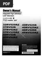 Toshiba Tv Owners Manual05232RV525