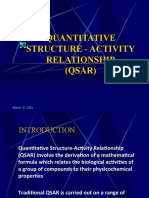 Quantitative Structure - Activity Relationship (QSAR) : March 12, 2003