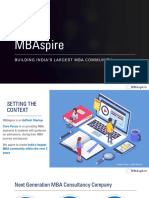 Mbaspire: Building India'S Largest Mba Community