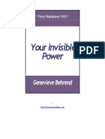Your Invisible Power from 1921 explores the power of visualization