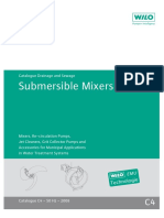 Submersible Mixers: Catalogue Drainage and Sewage