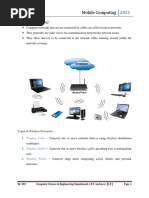 Unit-Ii Mobile Computing