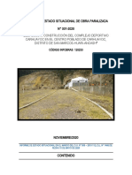 Informe Estado Situacional Complejo Deportivo Carhuayoc - VR3