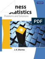 Business Statistics Problems and Solutions by J. K. Sharma PDF