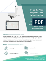 Plug & Play Temperature Monitoring: I/O Sense Iot Platform