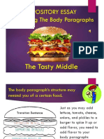 Expository Essay Developing The Body Paragraphs