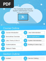 The Complete Servicenow System Administrator Course: Section 7 - Core Applications