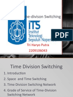 Time-Divison Switching: Tri Haryo Putra 2209106043