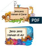 jenis- jenis haiwan