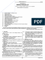 Missing Persons Act: Acts 2811978, 17/1979 (S, 17), 2911981,2011991,2011994 (S