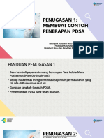 Penugasan PDSA Dan Profil Indikator Mutu