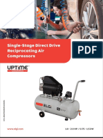 Single-Stage Direct Drive Reciprocating Air Compressors 1.0-2.0 HP