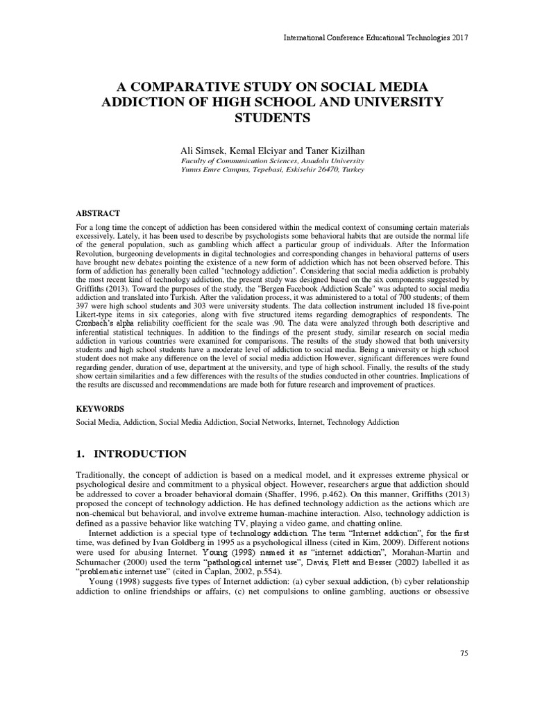 A Comparative Study On Social Media | PDF | Popular Culture & Media ...