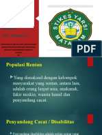 Asuhan Keperawatan Komunitas Pada Populasi Rentan