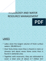 Hydrology and Water Resource Management