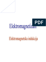 Elektromagnetizam - Elektomagnetska Indukcija