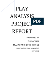 Play Analysis Project Report